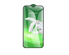 Folie Sticla Securizata Upzz Borofone 5D Large Arc, Compatibila Cu iPhone 14 Plus, Full Cover, Ultra Rezistenta, BF8