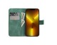 Husa Tip Carte Forcell Tender, Compatibila Cu iPhone 15 Pro Max, Piele Ecologica, Verde