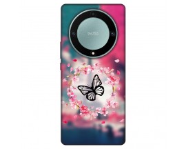 Husa Silicon Soft Upzz Print, Compatibila Cu Honor Magic 5 Lite, Butterfly