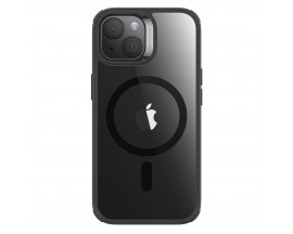 Husa Spate Esr Ch Halolock Cu Functie Magsafe Compatibila Cu iPhone 15 Plus, Transparent Cu Margine Neagra