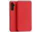 Husa Flip Carte Cu Magnet Lux Upzz Compatibila Cu Samsung Galaxy A34 5G, Piele Ecologica, Red