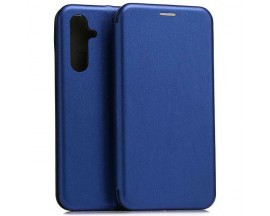 Husa Flip Carte Cu Magnet Lux Upzz Compatibila Cu Samsung Galaxy A34 5G, Piele Ecologica, Blue