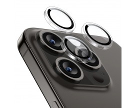 Set Folie Sticla Camera Individuala Esr Armorite Compatibila Cu iPhone 15 Pro / 15 Pro Max, Transparent