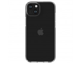 Husa Spate Spigen Liquid Crystal, Compatibila Cu iPhone 15 Plus, Silicon, Transparent