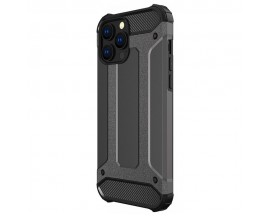 Husa Armor Upzz Compatibila Cu iPhone 15 Pro, Anti-shock Negru