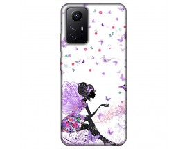 Husa Silicon Soft Upzz Print, Compatibila Cu Xiaomi Redmi Note 12S, Purple Fairy