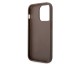 Husa Spate Guess Compatibila Cu iPhone 15 Pro, Colectia Big Metal Logo, Maro - 71520