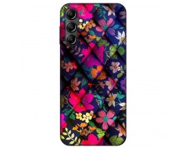 Husa Silicon Soft Upzz Print, Compatibila Cu Samsung Galaxy A24 4G, Floral 2