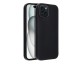 Husa Spate Upzz Soft Compatibila Cu iPhone 15, Silicon Slim Soft, Grosime 0.5mm, Negru