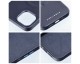 Husa Spate Roar Leather Compatibila Cu iPhone 15, Functie Magsafe, Piele, Interior Microfibra, Navy Blue