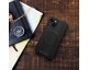 Husa Spate Roar Leather Compatibila Cu iPhone 15 Pro Max, Functie Magsafe, Piele, Interior Microfibra, Negru