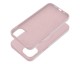 Husa Spate Roar Leather Compatibila Cu iPhone 15, Functie Magsafe, Piele, Interior Microfibra, Roz
