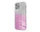 Husa Spate Upzz Shiny Compatibila Cu iPhone 13 Mini, Silver Roz