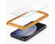 Set 2 X Folie Sticla Securizata Spigen Alm Glass  Compatibila Cu Samsung Galaxy S23 FE, Aplicator Montaj Inclus