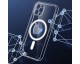 Husa Upzz Mag Cover Compatibila Cu iPhone 15 Plus,  Tehnologie Air Cushion, Protectie La Camera,Transparenta