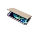 Husa Flip Carte Cu Magnet Lux Upzz Compatibila Cu Samsung Galaxy S23 FE, Piele Ecologica, Gold
