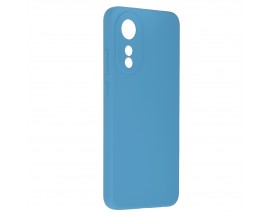 Husa Spate Upzz Techsuit Soft Edge, Compatibila Cu Oppo A78 4G - Denim Blue