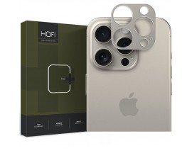 Rama Protectie Camera Foto Hofi Alucam Pro Pentru iPhone 15 Pro / iPhone 15 Pro Max, Titanium