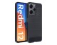 Husa Spate Upzz Carbon Pro, Compatibila Cu Xiaomi Redmi 12 4G / Redmi 12 5G, Silicon, Negru