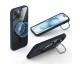 Husa Spate Esr Classic Halolock Cu Functie Magsafe Compatibila Cu iPhone 15 Plus, Protectie si Stand La Camera, Blue