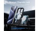 Husa Spate Esr Classic Halolock Cu Functie Magsafe Compatibila Cu iPhone 15 Pro, Protectie si Stand La Camera, Negru