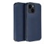 Husa Flip Carte Upzz Dual Pocket Compatibila Cu Samsung Galaxy S23 FE, Piele Ecologica, Navy Blue