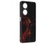 Husa Spate Premium Upzz Techsuit Glaze, Compatibila Cu Oppo A98 5G - Red Nebula