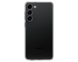 Husa Spate Upzz Slim Compatibila Cu Samsung Galaxy S24, Protectie La Camera, Transparent, 2mm
