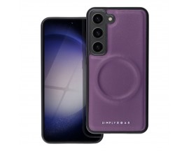 Husa Premium Upzz Roar Mag Compatibila Cu Samsung Galaxy S24, Functie MagSafe, Purple