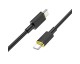 Cablu Date Si Incarcare Hoco  (U109) - USB Type-C to USB Type-C, PD 100W, 5A, 1.2m - Black