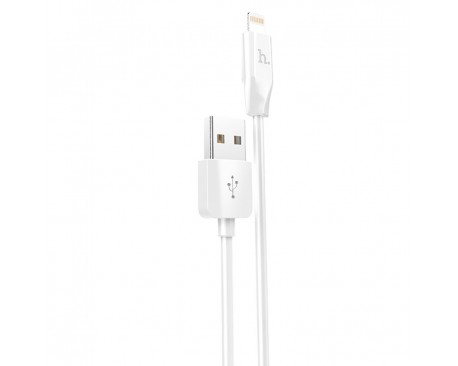 Cablu Date Si Incarcare Hoco (X1) - USB-A to Lightning, 10.5W, 2.4A, 2m - White