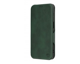 Husa Tip Carte Upzz Safe Wallet Plus Compatibila Cu Samsung Galaxy A15 4G / A15 5G, Inchidere Magnetic, Verde