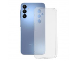 Husa Spate Upzz Slim Compatibila Cu Samsung Galaxy A15 4G / A15 5G, Protectie La Camera, Transparent