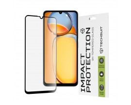 Folie Sticla Securizata Upzz Rinbo Compatibila Cu Xiaomi Redmi 13C, Adeziv Pe Toata Suprafata,  Full Cover, Duritate 9h