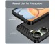 Husa Spate Upzz Carbon Pro Compatibila Cu Xiaomi Redmi 13C - Black