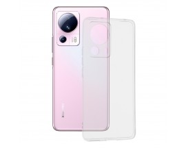 Husa Spate Upzz Slim Compatibila Cu Xiaomi 13 Lite, Protectie La Camera, Transparent