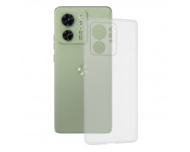 Husa Spate Upzz Slim Compatibila Cu Motorola Edge 40 / Edge (2023), Protectie La Camera, Transparent