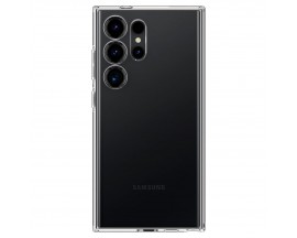 Husa Spate Spigen Liquid Crystal Compatibila Cu Samsung Galaxy S24 Ultra, Silicon, Transparent