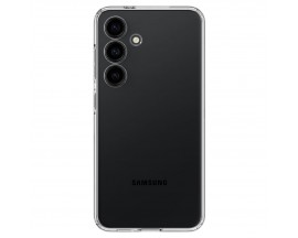 Husa Spate Spigen Liquid Crystal Compatibila Cu Samsung Galaxy S24, Silicon, Transparent