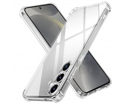 Husa Spate Antishock Upzz Crystal Armor Compatibila Cu Samsung Galaxy S24 Plus, Colturi Intarite, Transparenta