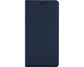 Husa Premium Flip Cover Duxducis Skin Pro, Compatibila Cu Samsung Galaxy A15 4G / A15 5G - Navy Blue