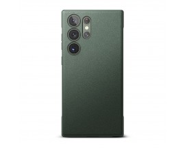 Husa Spate Ringke Onyx Compatibila Cu Samsung Galaxy S24 Ultra, Silicon, Verde
