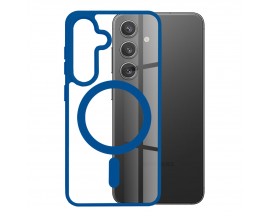 Husa Upzz TechSuit MagSafe Pro Compatibila Cu Samsung S24 Plus, Tehnologie MagSafe, Blue