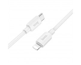 Cablu Date Si Incarcare Hoco Usb-C La Lightning Hyper Power Delivery 20W, X96, Lungime 1M, Alb
