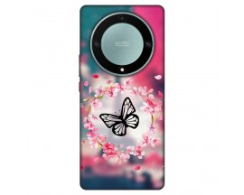 Husa Silicon Soft Upzz Print, Compatibila Cu Honor Magic 6 Lite, Butterfly