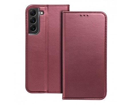 Husa Flip Cover Upzz Magneto, Compatibila Cu Samsung Galaxy A25 5G, Burgundy