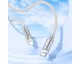 Cablu Date Si Incarcare Borofone BU40 Advantage Type C La Type C, Putere 60W 3A, Lungime 1.2m, Textil, Gri