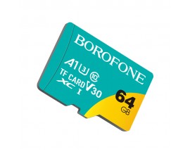 Card Microsd SDHC Borofone 64GB, CLASS10 95MB/S
