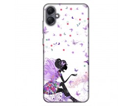 Husa Silicon Soft Upzz Print, Compatibila Cu Samsung Galaxy A05, Purple Fairy