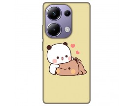 Husa Silicon Soft Upzz Print, Compatibila Cu Xiaomi Redmi Note 13 Pro 4G, Teddy
